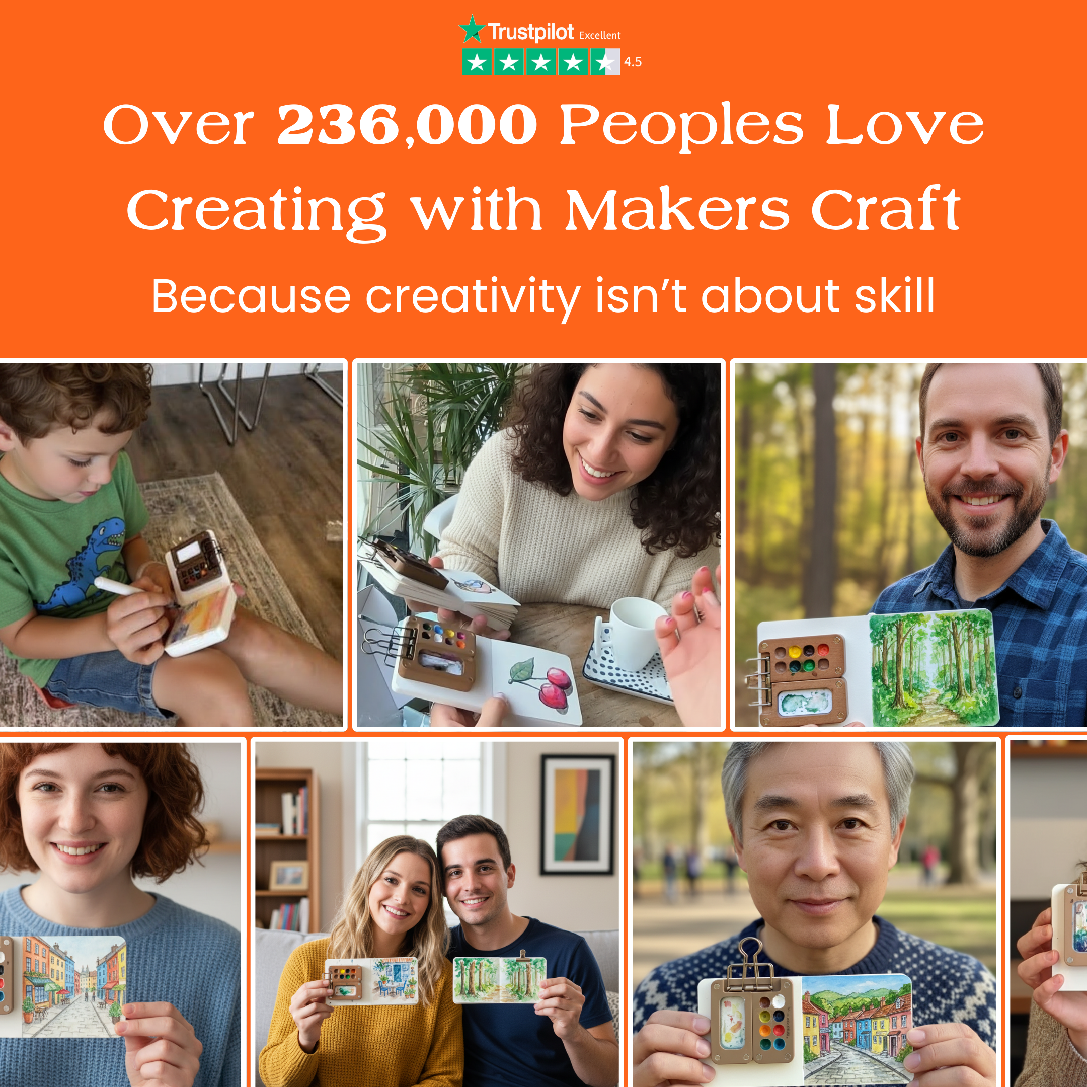 Makers Craft's™ Watercolor Kit